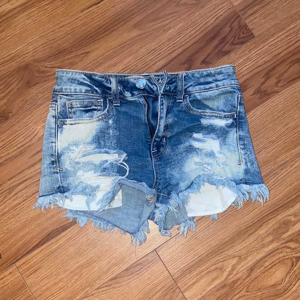 Ae high rise shorts